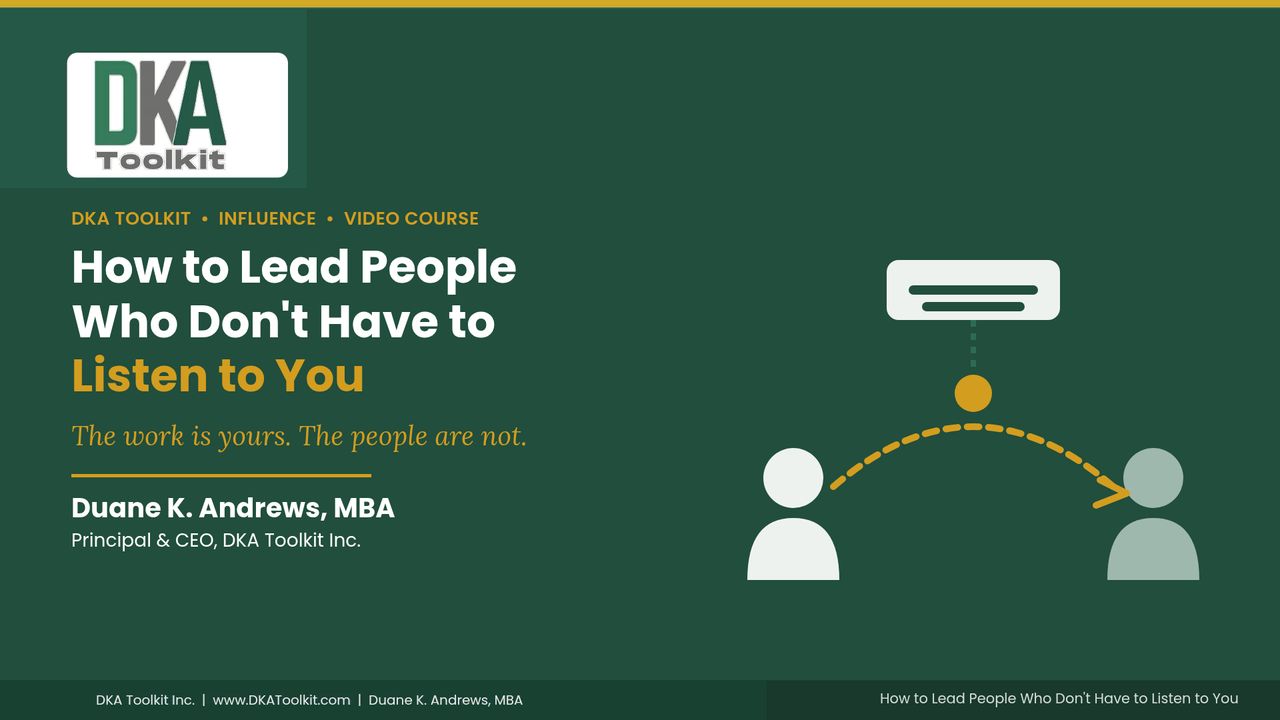 Lead Without Authority