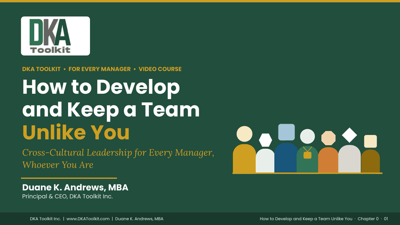 How to Develop and Keep a Team Unlike You