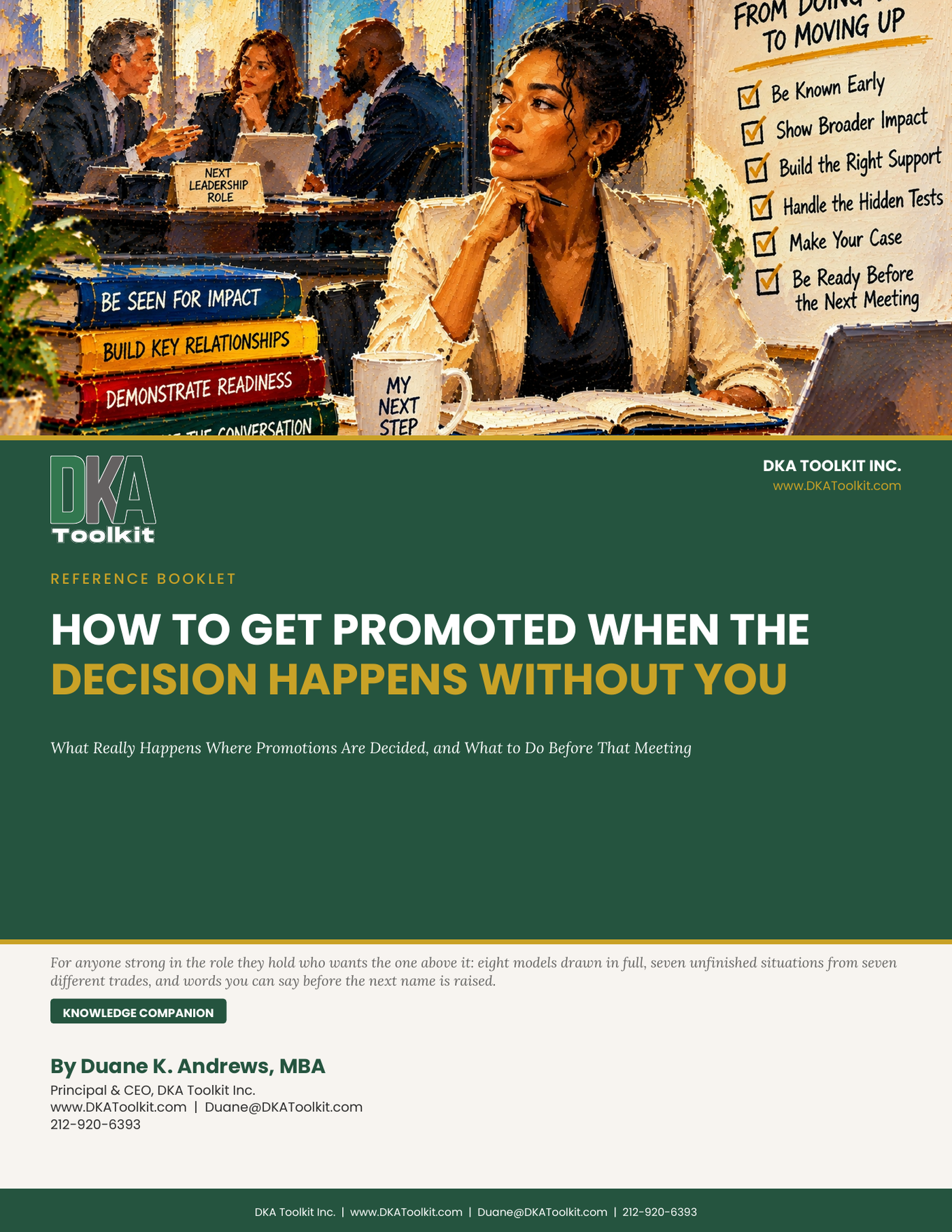How to Get Promoted When the Decision Happens Without You Participant Booklet
