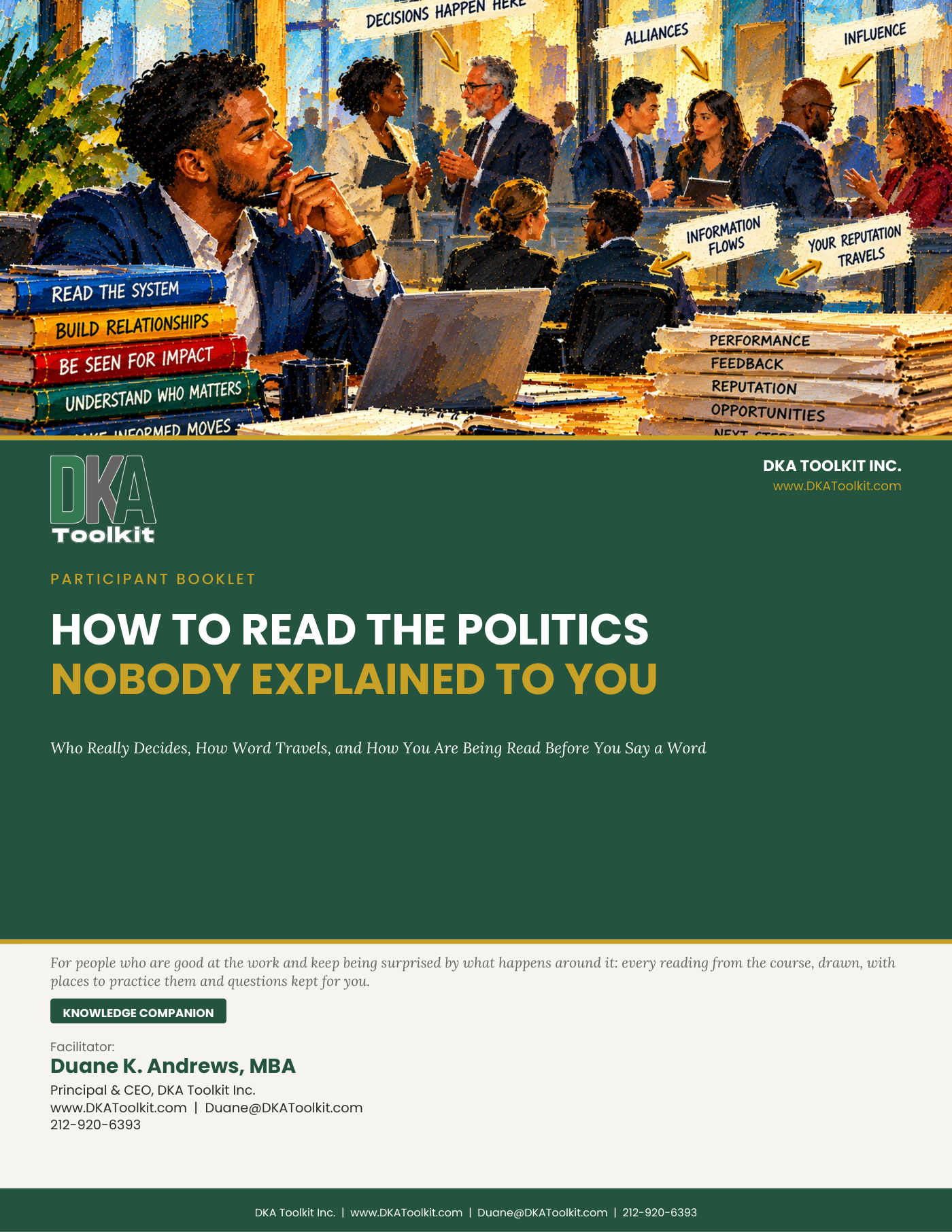 How to Read the Politics Nobody Explained to You Participant Booklet