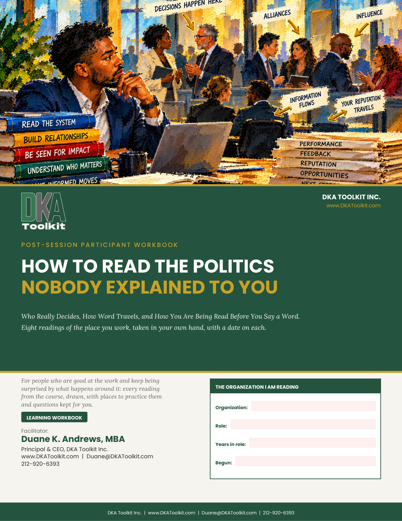 How to Read the Politics Nobody Explained to You Workbook (Fillable PDF)