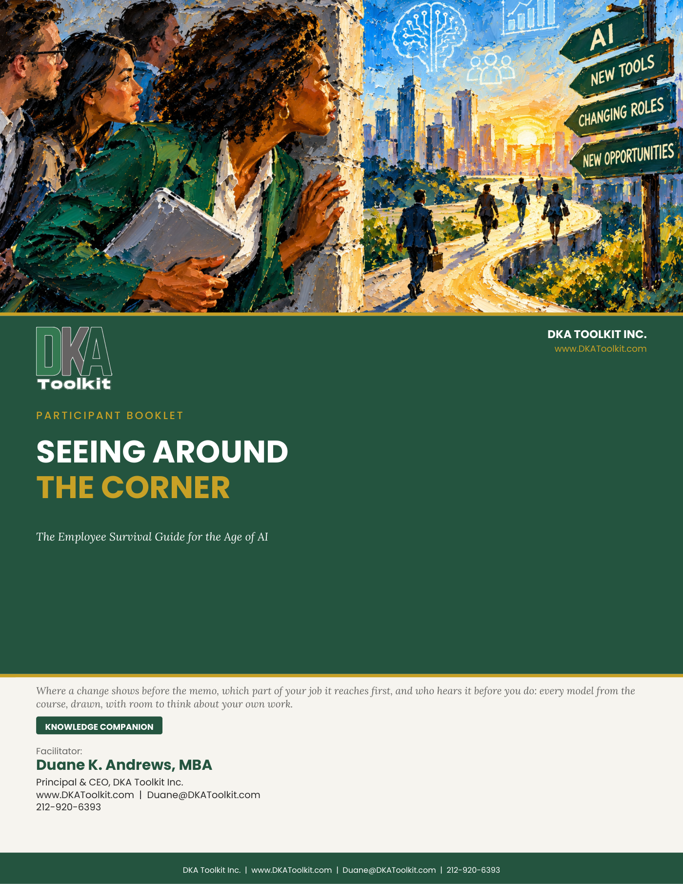 Seeing Around the Corner Participant Booklet