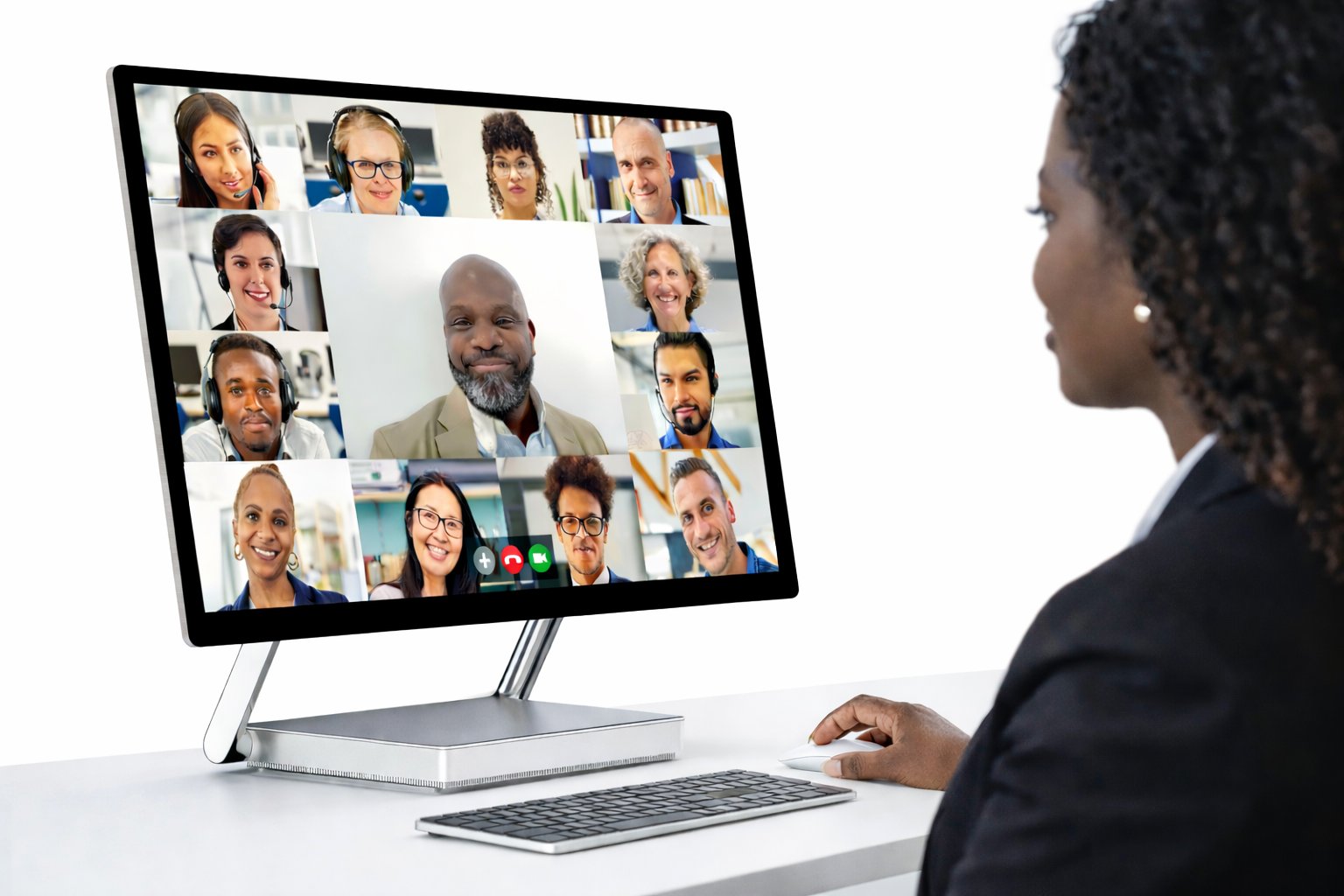 Virtual corporate training session with Duane K. Andrews